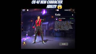 Free fire new character ability 😯😲 shortsviral freefire indianffgamer freefireclips indianff [upl. by Bronder331]