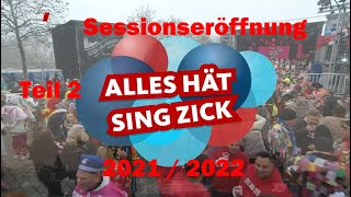 111121 Sessionseröffnung Kölner Karneval 20212022 22 [upl. by Melan]