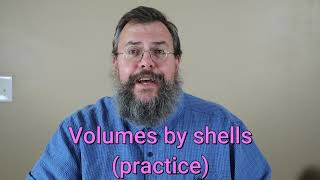 Calculus 2  Volume by shell method  More practice [upl. by Ivette]