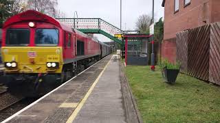 Class 66 656 Passing Hawarden With a 2 tone [upl. by Celine]