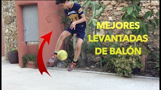 LAS MEJORES LEVANTADAS DE BALÓN  ADZINHO FREESTYLE 9 [upl. by Lesly]