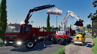 FS22  Map Geiselsberg TP 006🚧👷🏽  Public Work  Forestry Farming and Construction  4K [upl. by Eyaj573]