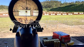 How to bore sight a rifle in 5 minutes [upl. by Hsitirb]