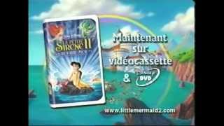 La petite sirène 2  Bande annonce officielle QC 2000 [upl. by Ethbun]