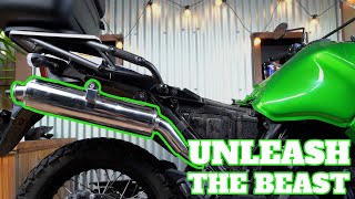 Unlock 10 MORE POWER On Your 2023 Kawasaki KLR 650 [upl. by Konrad]