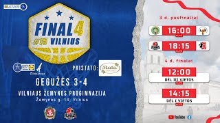 LIDLMKL U17 A div vaikinų pusfinalis  Vilniaus KM I –Sostinės KM I„Funtastiklt“ [upl. by Assillim]