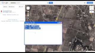 how to extract the X and Y coordinates from Google Maps [upl. by Noeled]