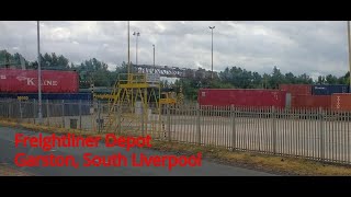 Garston 2872018  a look at Freightliner depot  Liverpool [upl. by Akered]