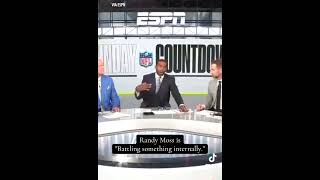 espn nfl randymoss prayers health sports retired youtubeshorts youtube youtuber [upl. by Malilliw]