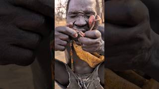 Its Lunch time 😋‼️😲See how Hadza makes food middle of nowhere without any spices from supermarket [upl. by Armilla]