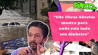 RICARDO NUNES FALA SOBRE PREÇO DO IPTU E SOLUÇÃO PARA ALAGAMENTO EM SP [upl. by Kellyann]