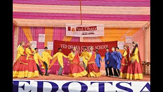 Ved Dhara Global School VEDOTSAV2024 Shringar Ras wonderful dance performance [upl. by Eirffej]