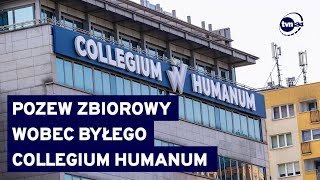 Studenci dawnego Collegium Humanum czują się oszukani quotKontakt z uczelnią praktycznie się urwałquot [upl. by Nutsud]