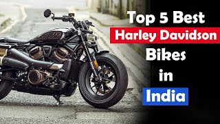 Best Harley Davidson Bikes in India 2024 [upl. by Euqirdor]