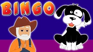 Bingo Hund Song  Kinderreim  Kinder Song  Baby Reim  Bingo Song  Animation Rhyme  Kids Video [upl. by Nolyd]