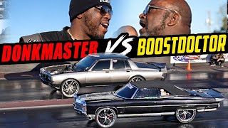 DONKMASTER Z06 VS BOOSTDOCTOR LUKE CAGE GRUDGE RACE  Carolina Spring Fest 2024  Darlington Dragway [upl. by Addiel38]