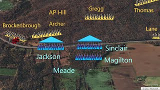 Fredericksburg Battle with Maps Viriginia December 1862  American Civil War  Lee amp Burnside [upl. by Kielty]