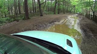 Off roading in a Range Rover Evoque Cabrio [upl. by Lananna]