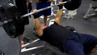 315 lb bench press for 8 reps [upl. by Gustafsson73]