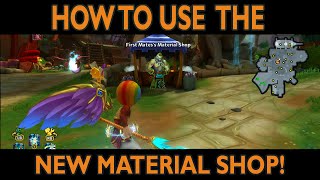 How to use the NEW Material Shop  DD2 [upl. by Teddman]