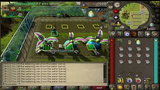 OSRS Tithe Farm Best Method  Iron ManMain friendly [upl. by Sheffield]