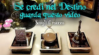 Se credi nel destino guarda questo video  Tarocchi interattivi lettura carte per te [upl. by Sardse]