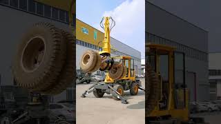 Wheeled log grabber Rotating log grabber Wheeled excavator [upl. by Edda]