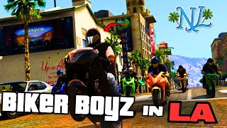 Biker Boyz in LA  New Leaf [upl. by Eromle]