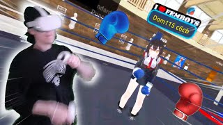 Boxing In VRChat  VRChat [upl. by Einaeg]