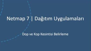 Netmap 7 Proje Uygulamaları  Dop Kop Belirleme [upl. by Papageno]