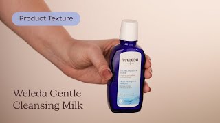 Weleda Gentle Cleansing Milk Texture  Care to Beauty [upl. by Adnolat]