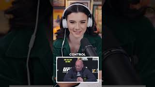 Dana White left this reporter speechless [upl. by Anaeerb]