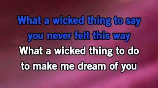 Wicked Game Karaoke [upl. by Appel12]