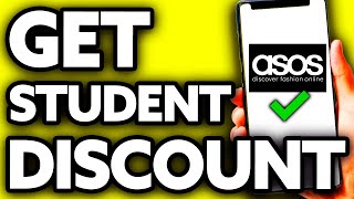 How To Get Asos Student Discount Code BEST Way [upl. by Eenaffit949]