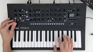 Korg Minilogue XD Ambient  Wither [upl. by Aivatnwahs737]