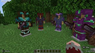 How to Make custom armer im Minecraft bedrock edition [upl. by Niret]