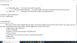 Cracking System Password Part1  Cyber Forensics Investigation Tutorial  Craw Cyber Security [upl. by Morra]