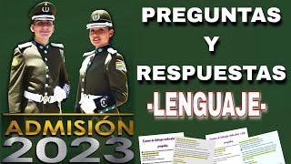 LENGUAJE BANCO de preguntas de para UNIPOL Fatescipol Anapol [upl. by Nemrac]