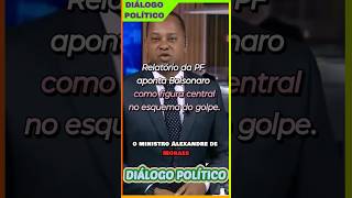 Relatório da PF aponta Bolsonaro como figura central no esquema do golpe [upl. by Kcirrad]