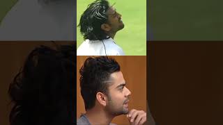 Virat kohli tells why Dhoni cut his long hair  Team India  Cricket [upl. by Park]