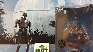 Star Wars Rogue One Disney Elite Series K2SO Die Cast Action Figure Review [upl. by Oina166]