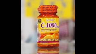 Vitamin C with Citrus Bioflavonoi Rose Hips 1000 mg Acorbic 30 [upl. by Suoicul186]