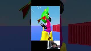 Scary Teacher 3d  Foot Motorbike Climb Wooden Ladder Kill Monster 5 Times Challenge shortsvideo [upl. by Birck]