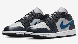 AIR JORDAN 1 LOW “ANTHRACITEINDUSTRIAL BLUE” [upl. by Zoie]