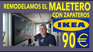 REORGANIZACIÓN Y REMODELACIÓN DEL MALETERO DE LA AUTOCARAVANA [upl. by Hindorff]