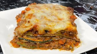 LASAGNES COURGETTES 🥒 Plus légère et rien à envier à l’originale 🍝 [upl. by Marks]