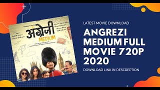 Angrezi Medium Full Movie Download Free 720p on DDL [upl. by Reeba386]