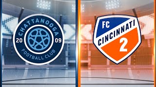 HIGHLIGHTS Chattanooga FC vs FC Cincinnati 2 March 23 2024 [upl. by Marcella]