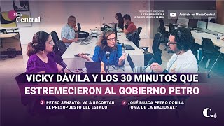 Vicky Dávila y los 30 minutos que estremecieron al gobierno Petro  El Colombiano [upl. by Prebo]