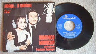 Piange Il Telefono Domenico Modugno 1975  C Francois J Bourtayre F Thomas [upl. by Nathanoj]